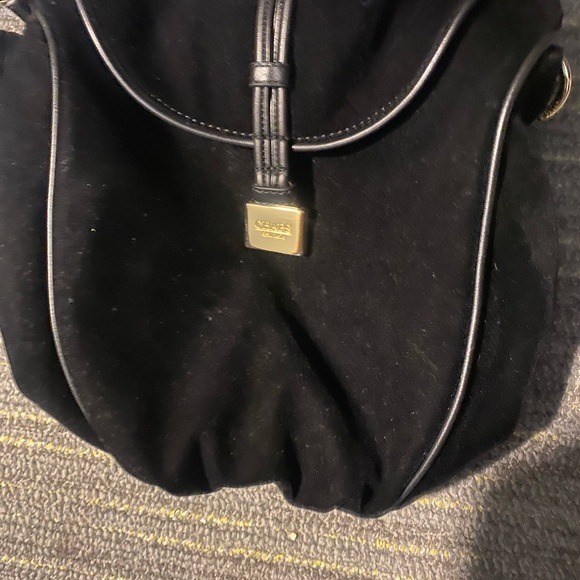 Chaps Black Hobo Bag - Picture 1 of 7